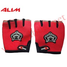 Eldiven Motor Sport Kırmızı Kesik