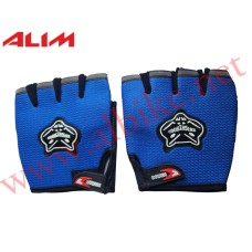 Eldiven Motor Sport Mavi Kesik