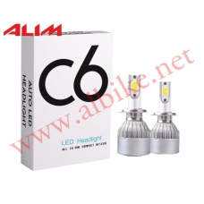 Ampul 12 V Zenon C6 Fanlı H4 Beyaz (Adet)
