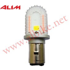Ampul Led Mavi - Kırmızı Çakarlı Beyaz