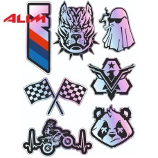 Sticker A5 Hologram Model 6