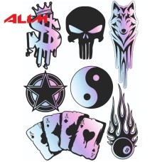 Sticker A5 Hologram Model 13