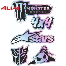 Sticker A5 Hologram Model 14