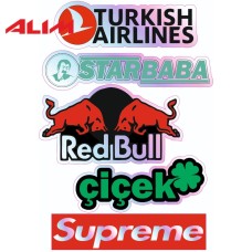 Sticker A5 Hologram Model 20