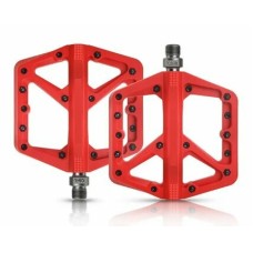 Mtb Pedal Renkli Çivili Kırmızı 