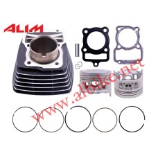 Silindir Komple Kuba Çita 125 (56.50 mm) 13 Perno-69 Boy Siyah 