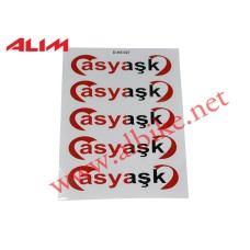 Sticker A5 - Asyaşk