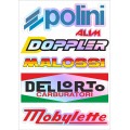 Sticker A5 Hologram Mobylette