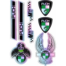 Sticker A5 Hologram Puch